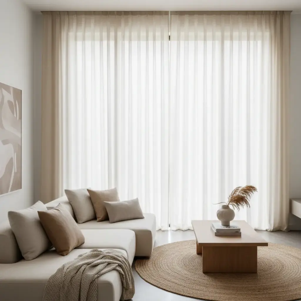 Floor-to-Ceiling Sheer Curtains