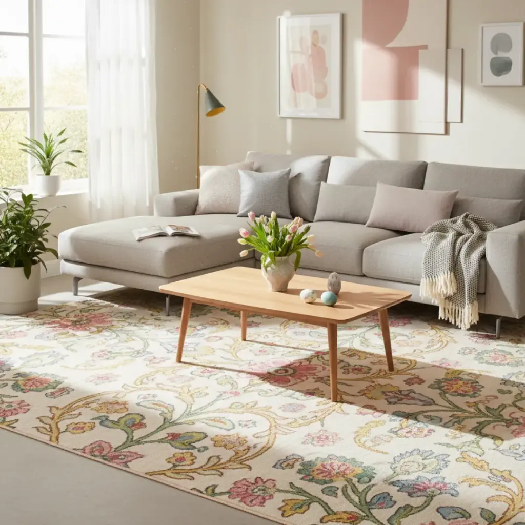 Floral Patterned Rugs