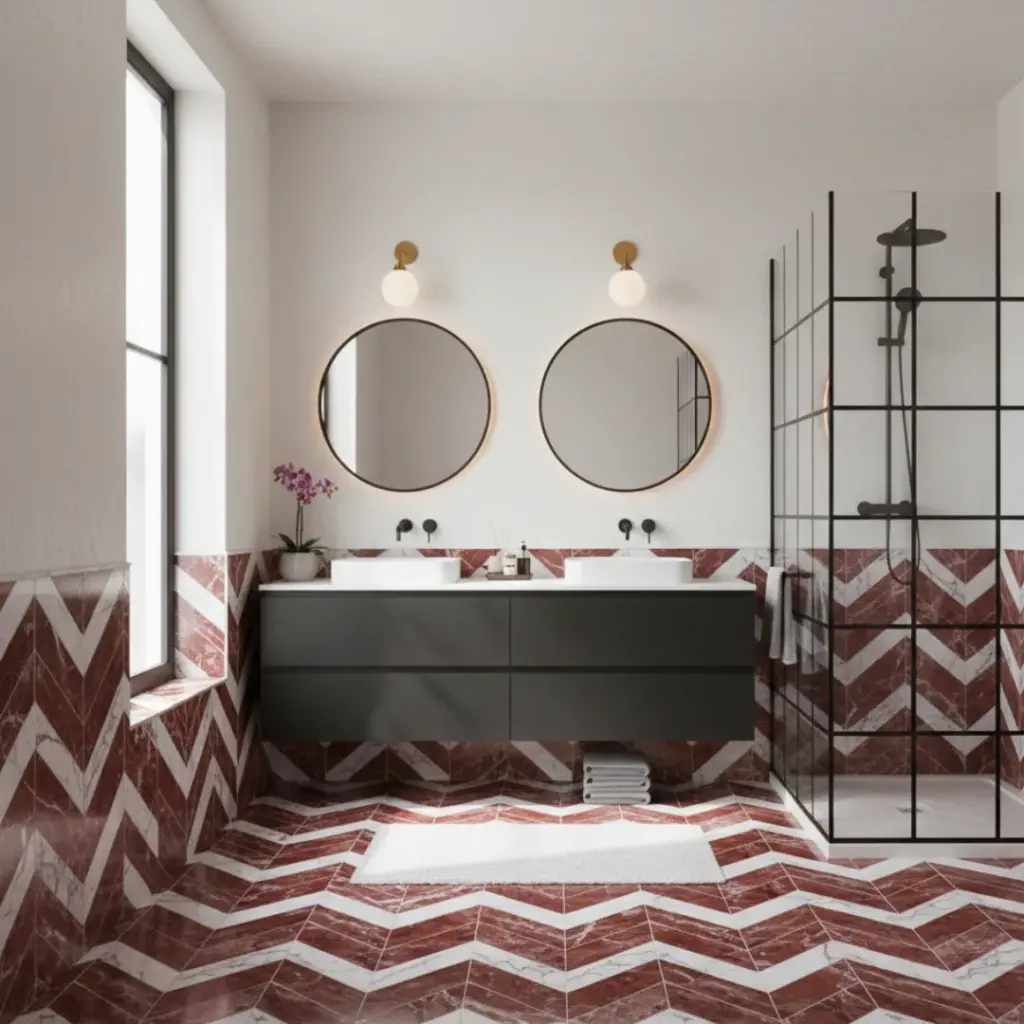 Geometric Floor Tiles