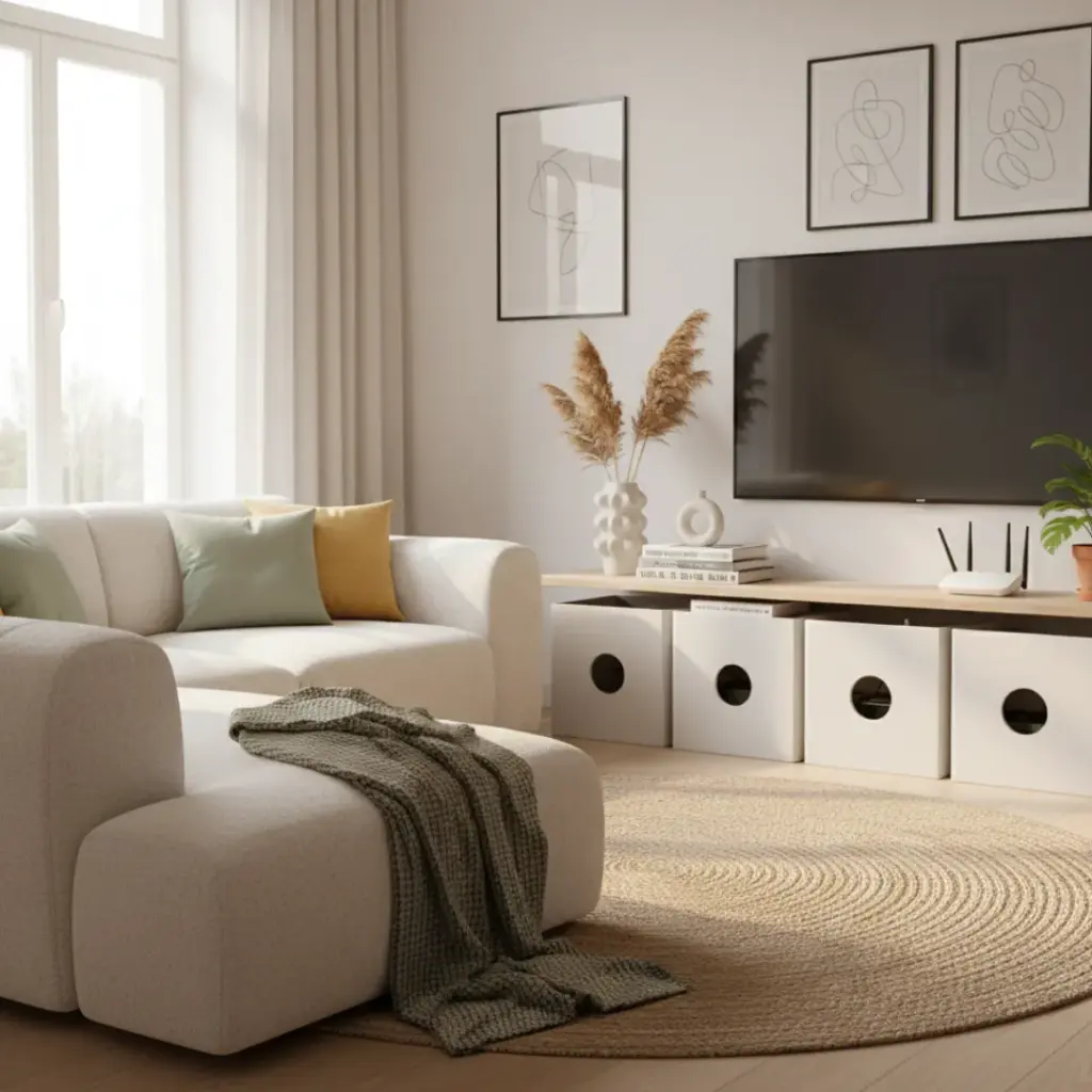 Hide Your Tech Clutter