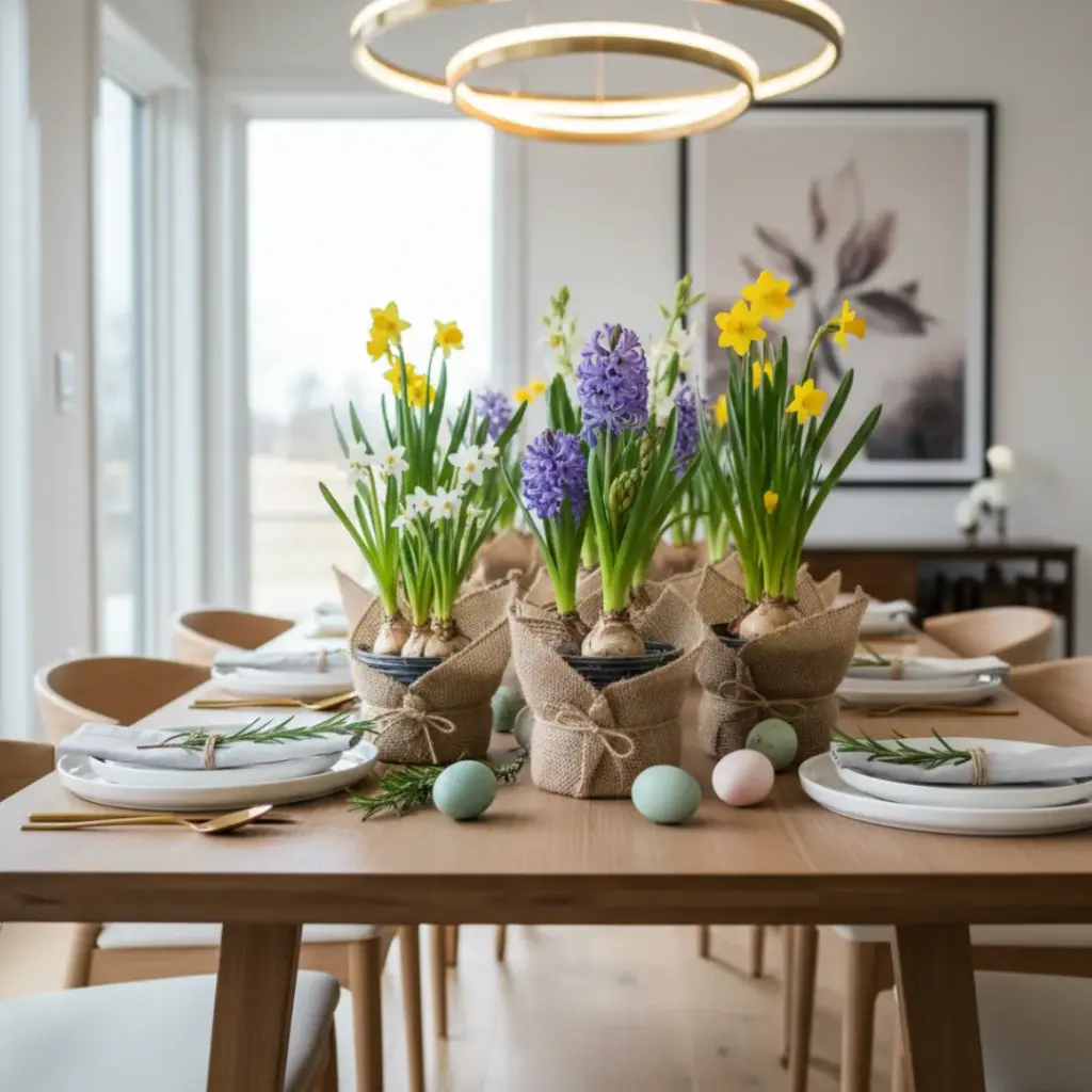 Living Spring Tablescape