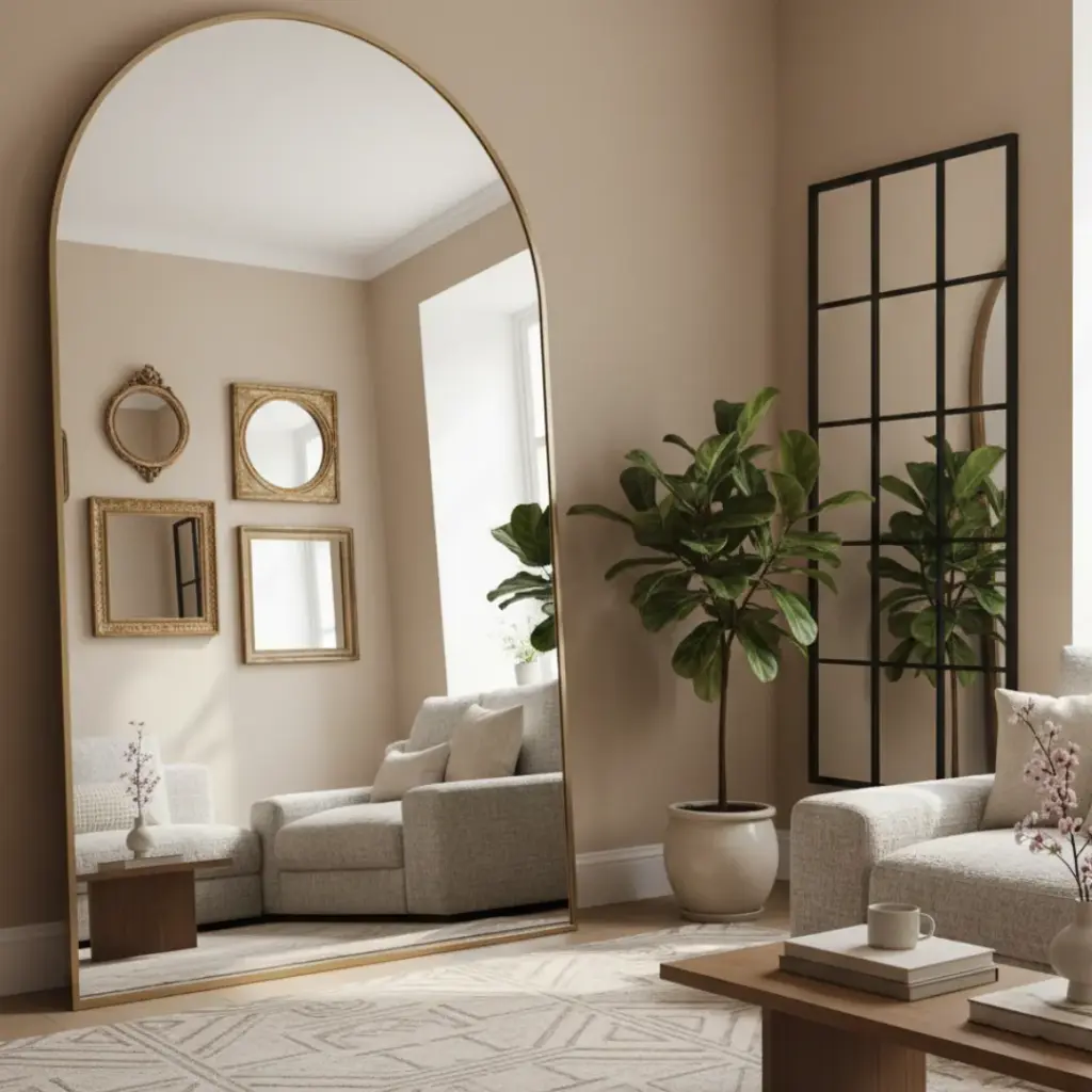 Magic of Oversized Mirrors