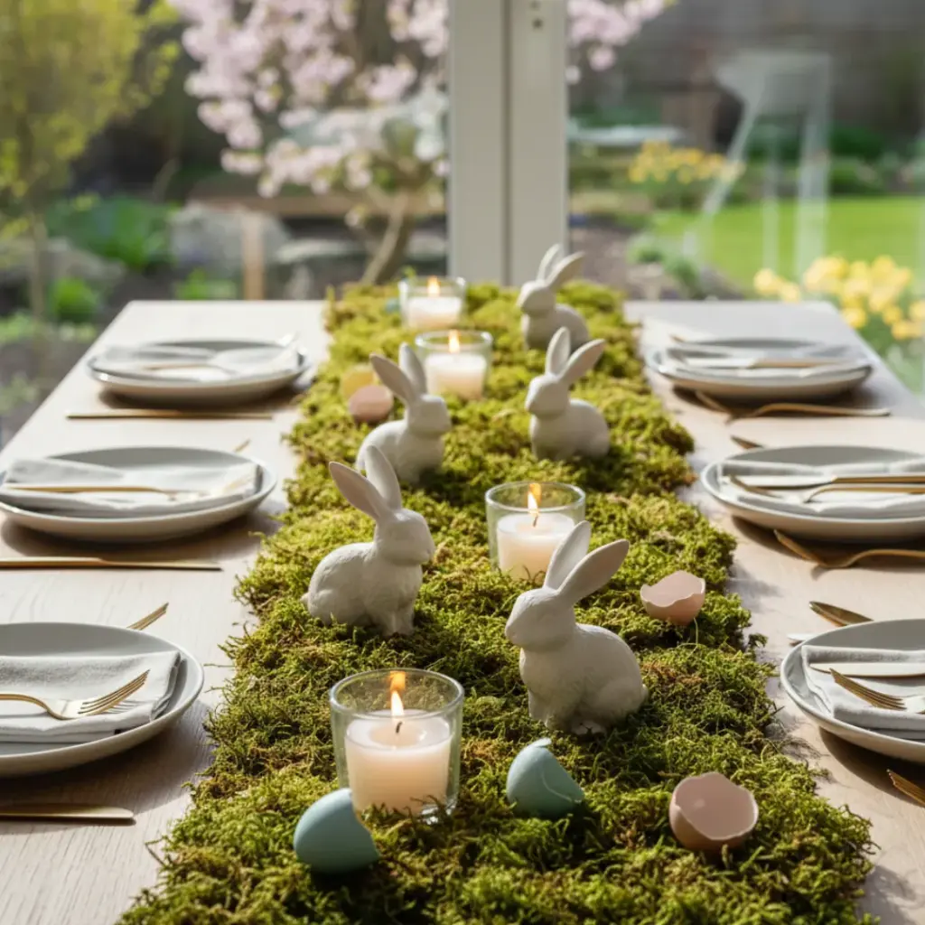Mossy Table Runners