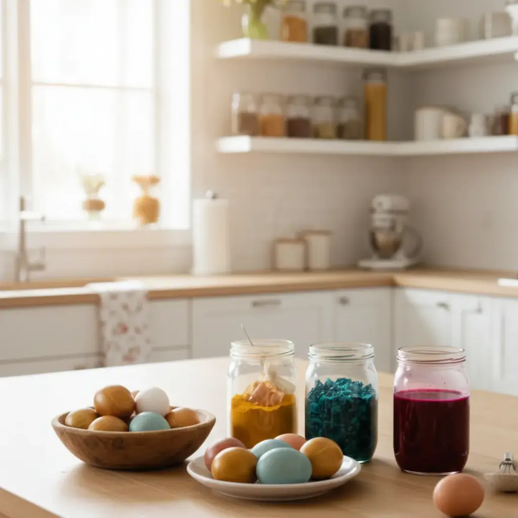 Natural Egg Dyes