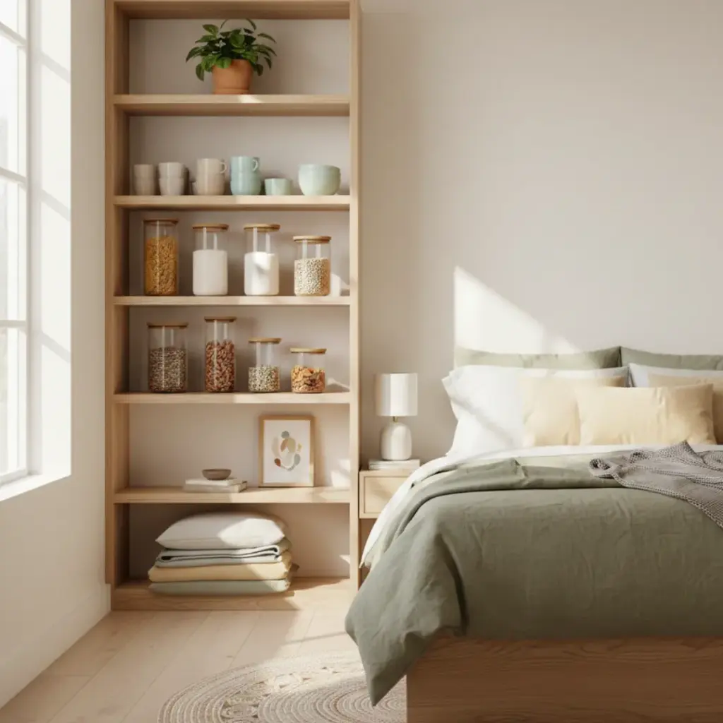 Open Shelving Organization