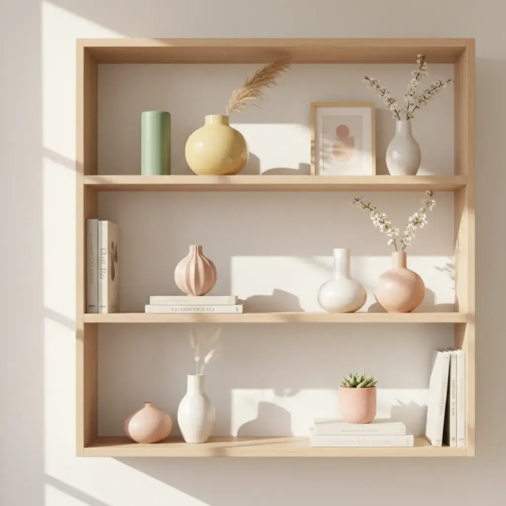 Pastel Ceramic Vases