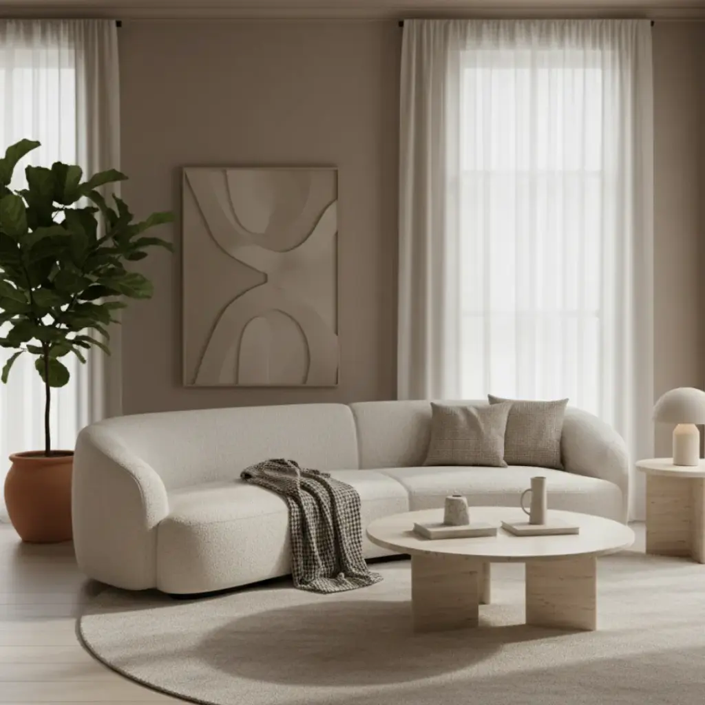 Soften the Space with Round Furniture