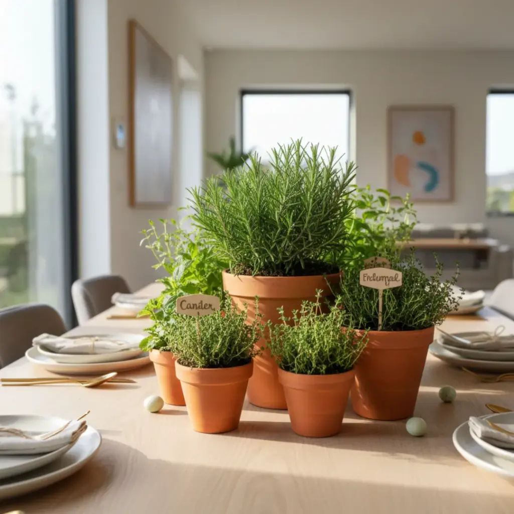 The Edible Herb Garden