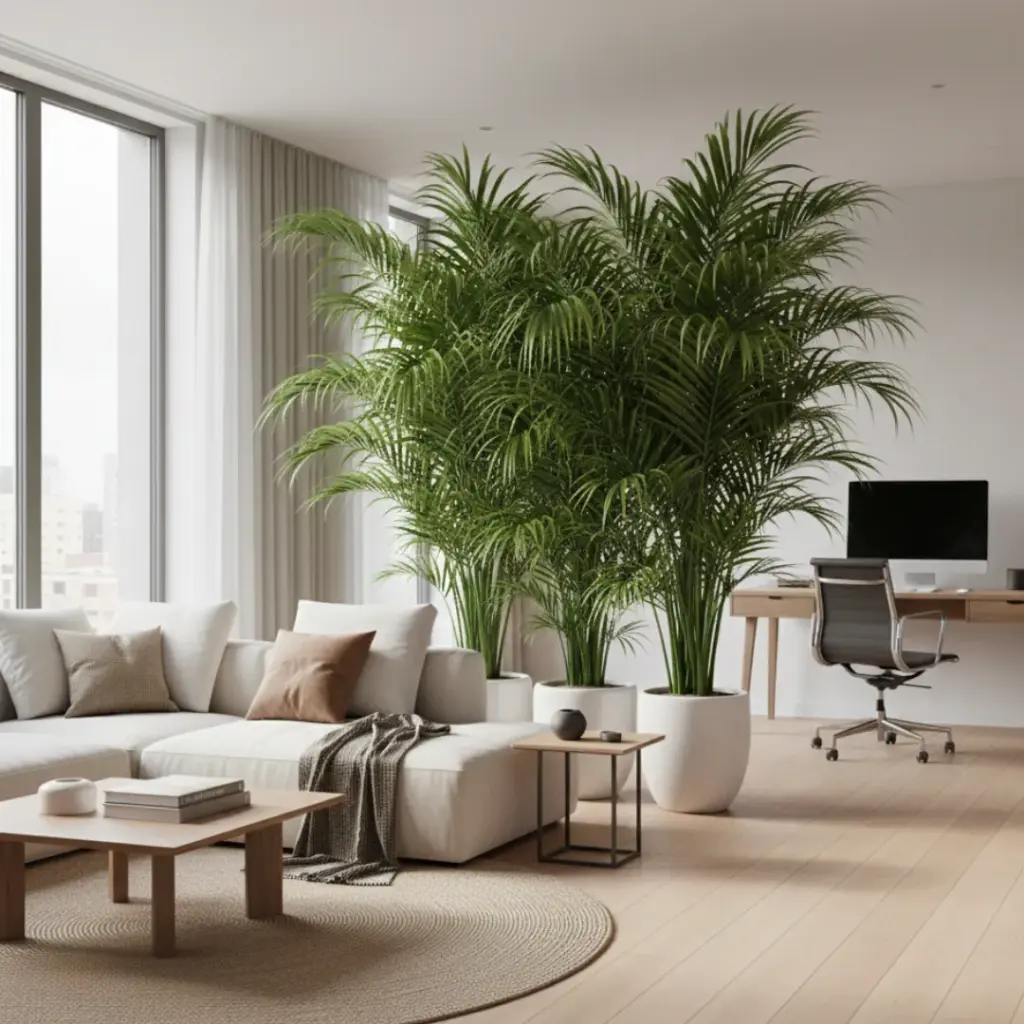 Using Plants as Natural Room Dividers