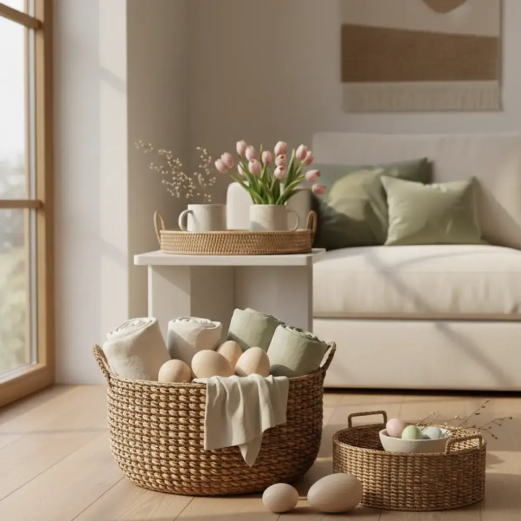 Woven Wicker Accents