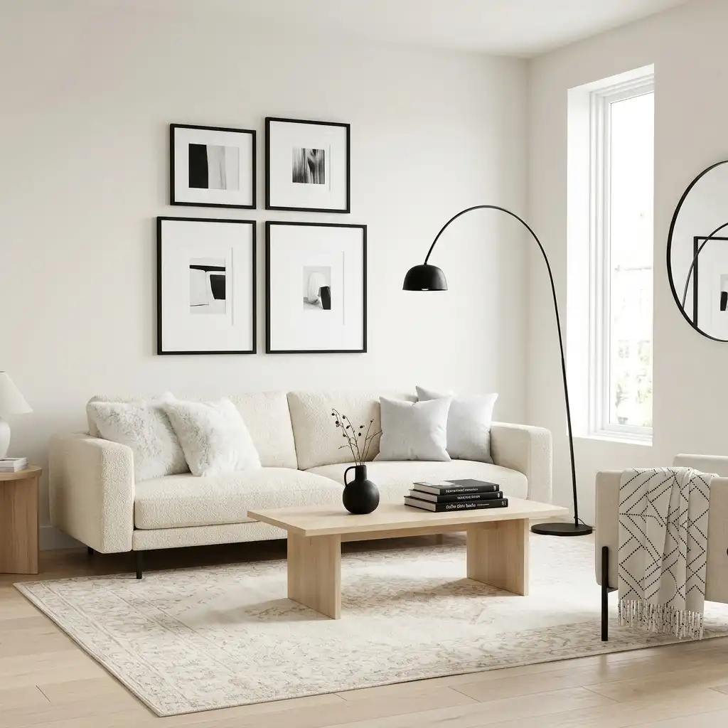 Add Black Accents for Contrast