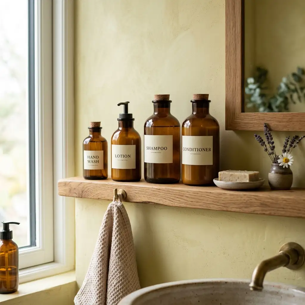 Apothecary Bottle Displays