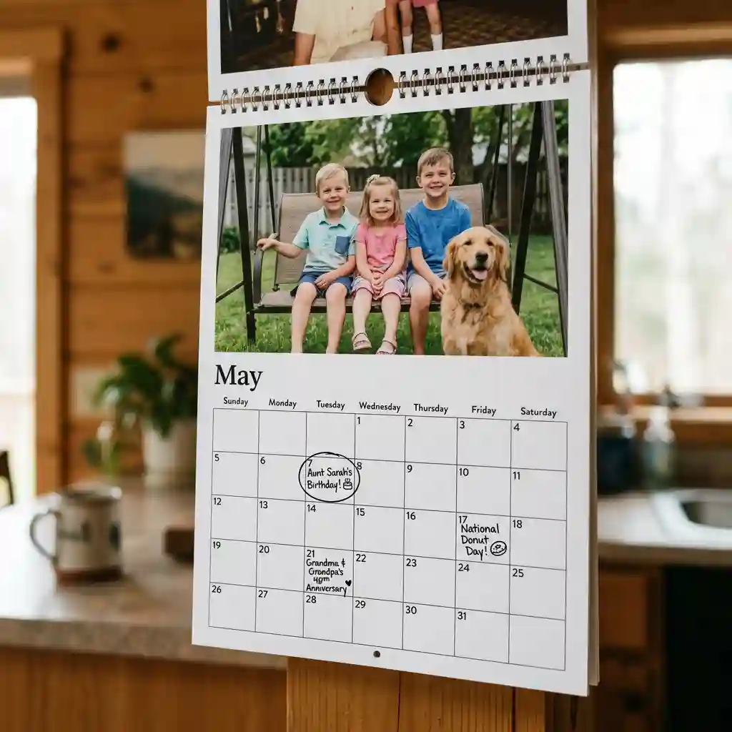 Custom Photo Calendar