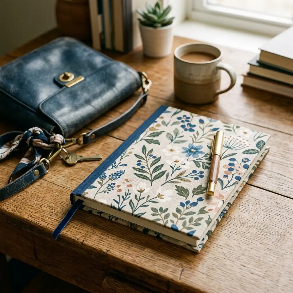 Fabric-Covered Journal