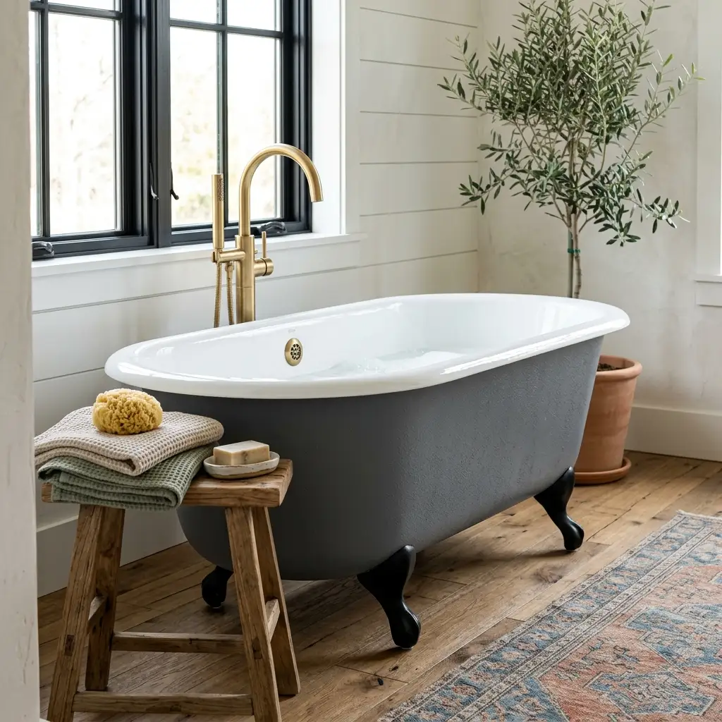 Classic Clawfoot Tubs with a Twist