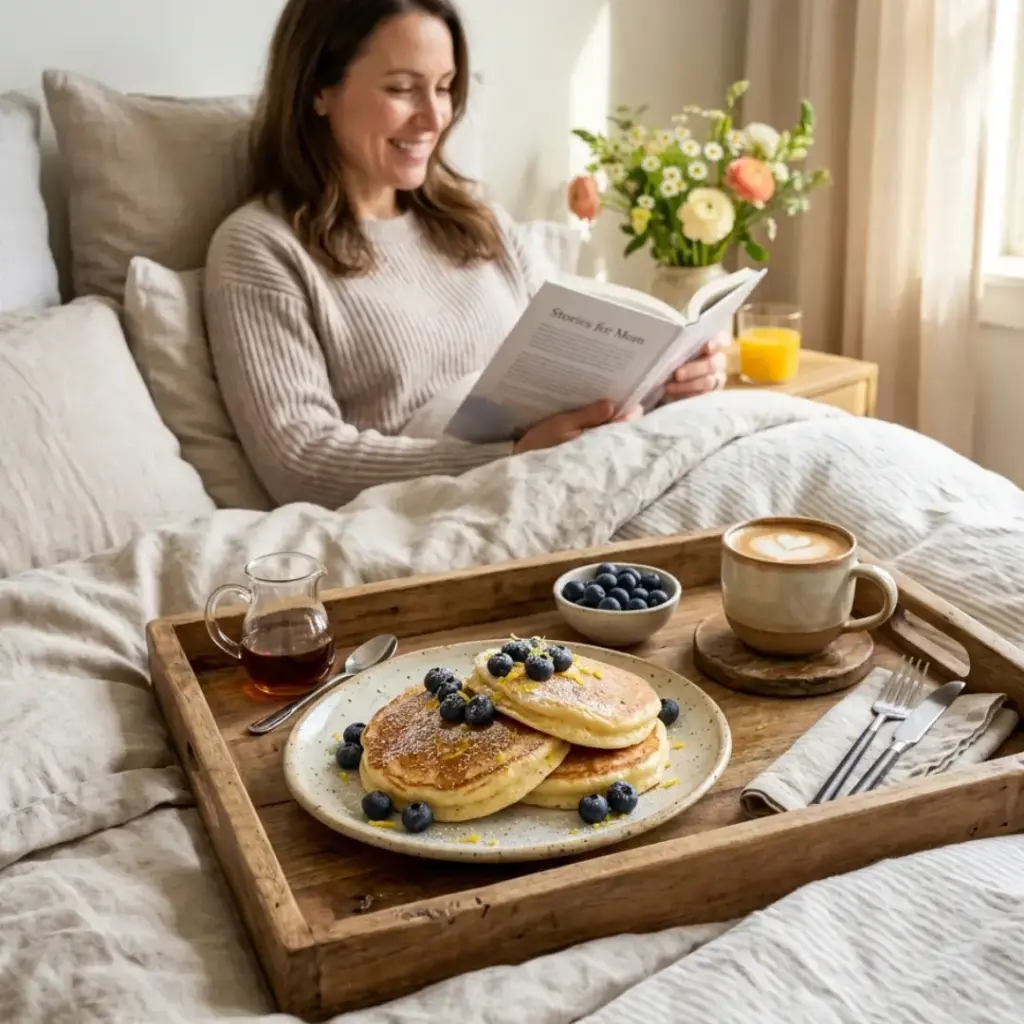 Fluffy Lemon Ricotta Pancakes