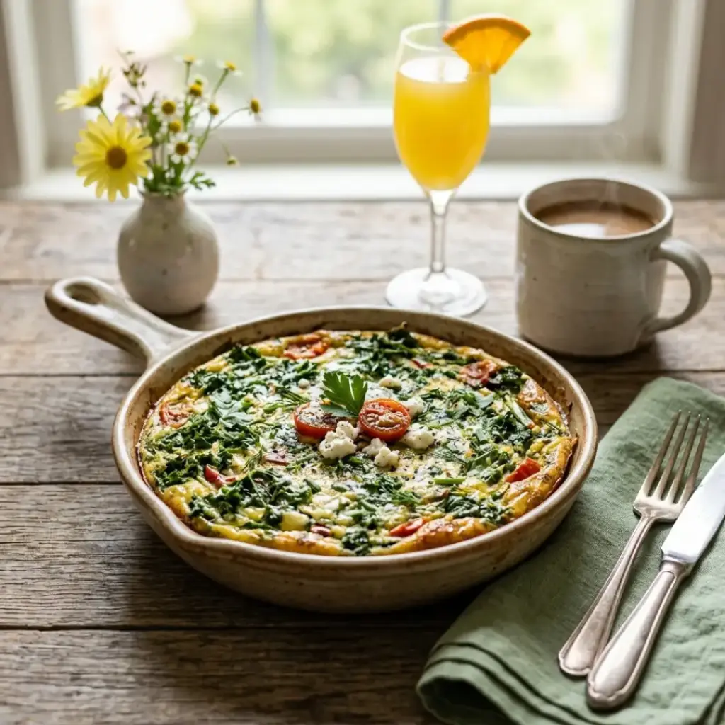 Garden Greens Frittata