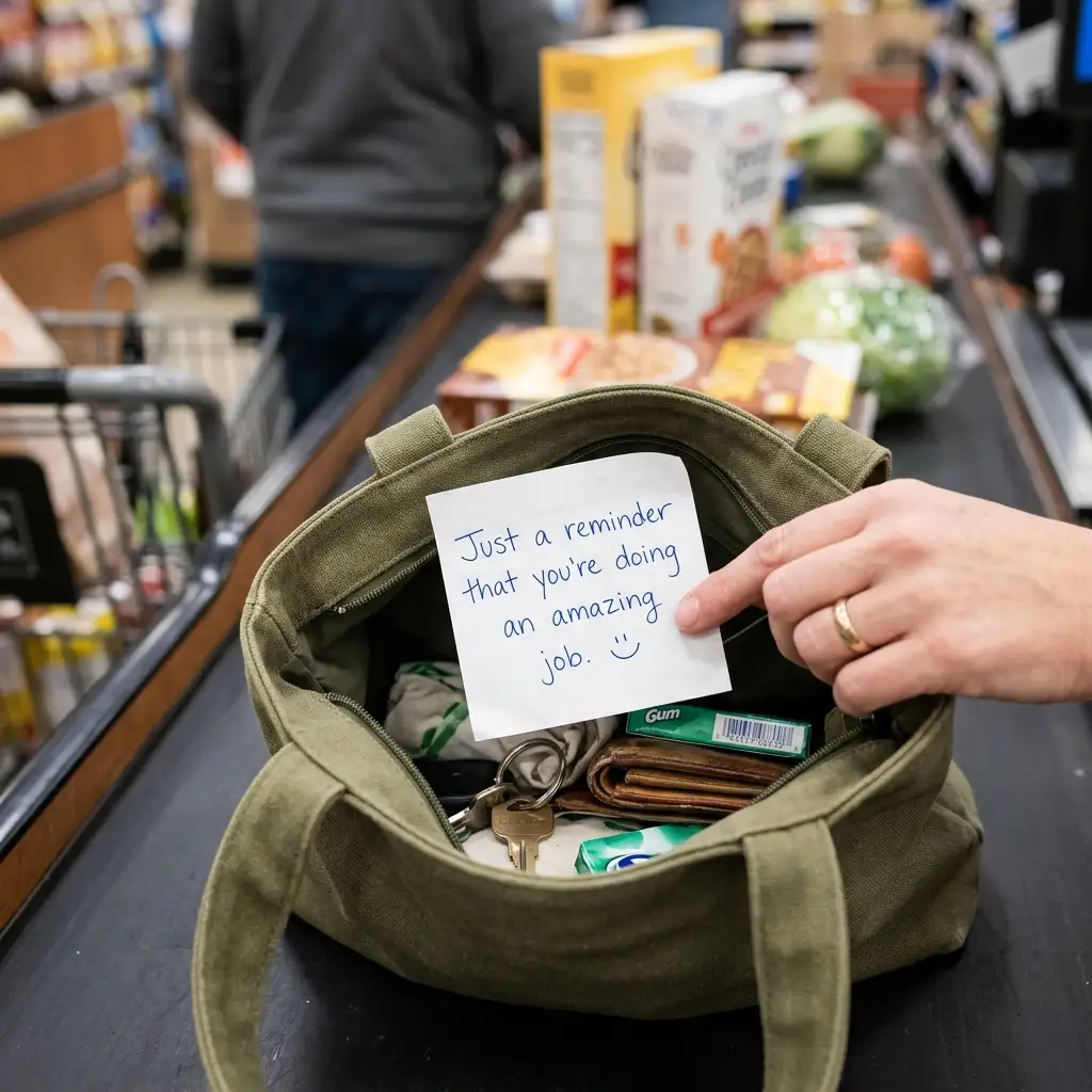 "Hidden Treasure" in Her Purse