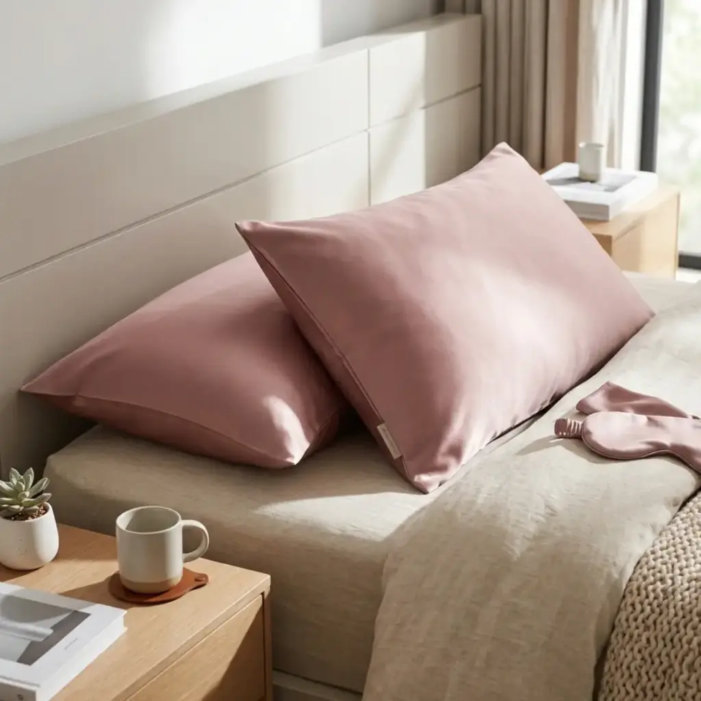 High-End Silk Pillowcase Set