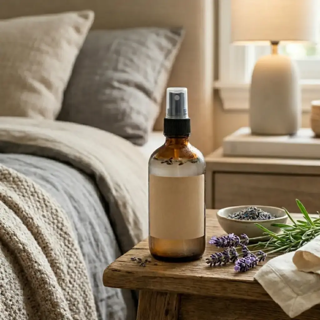 Homemade Lavender Linen Spray