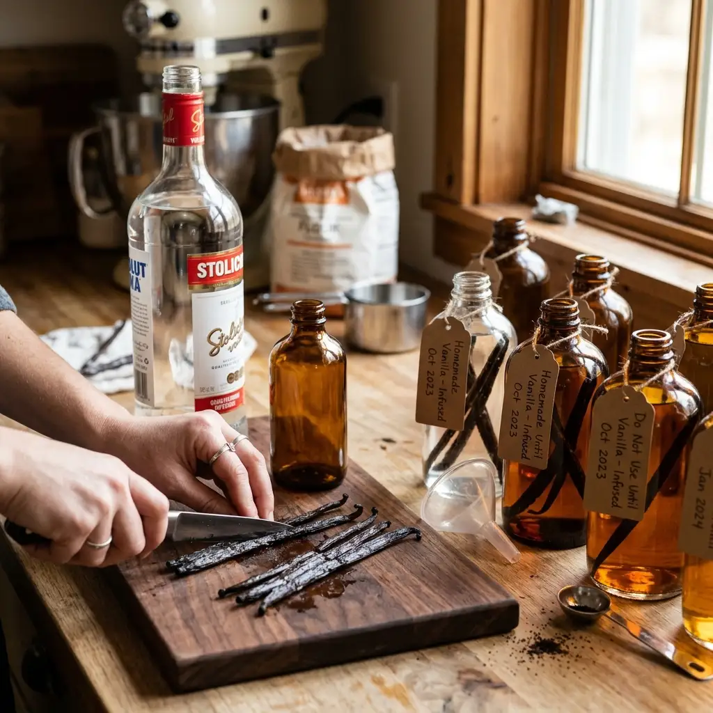 Homemade Vanilla Extract