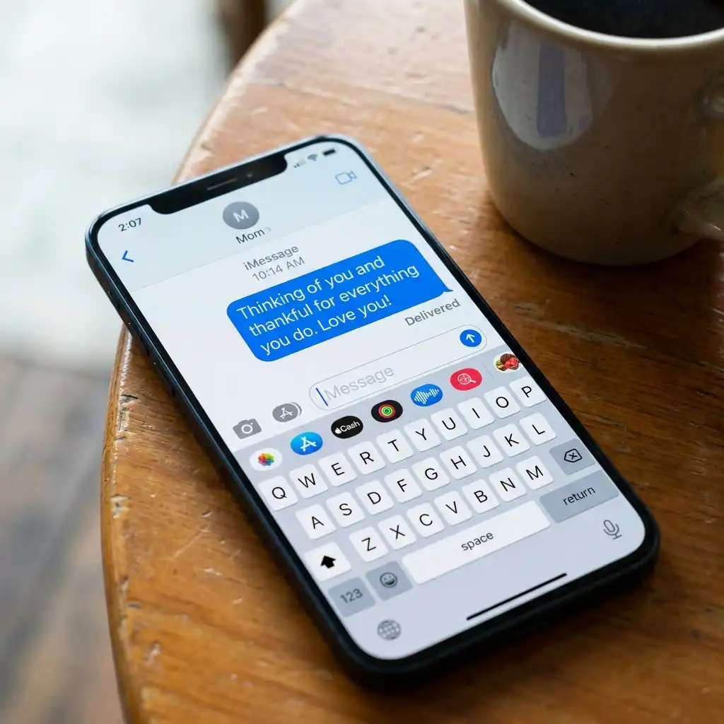 The Random "Just Because" Text (The Digital Note)