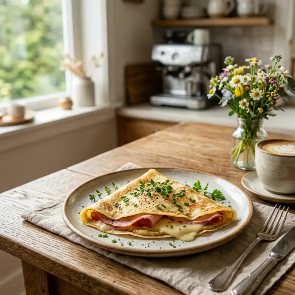 Savory Breakfast Crepes