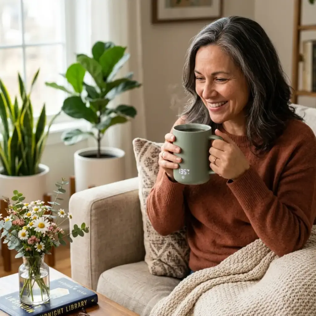 Smart Self-Heating Mug