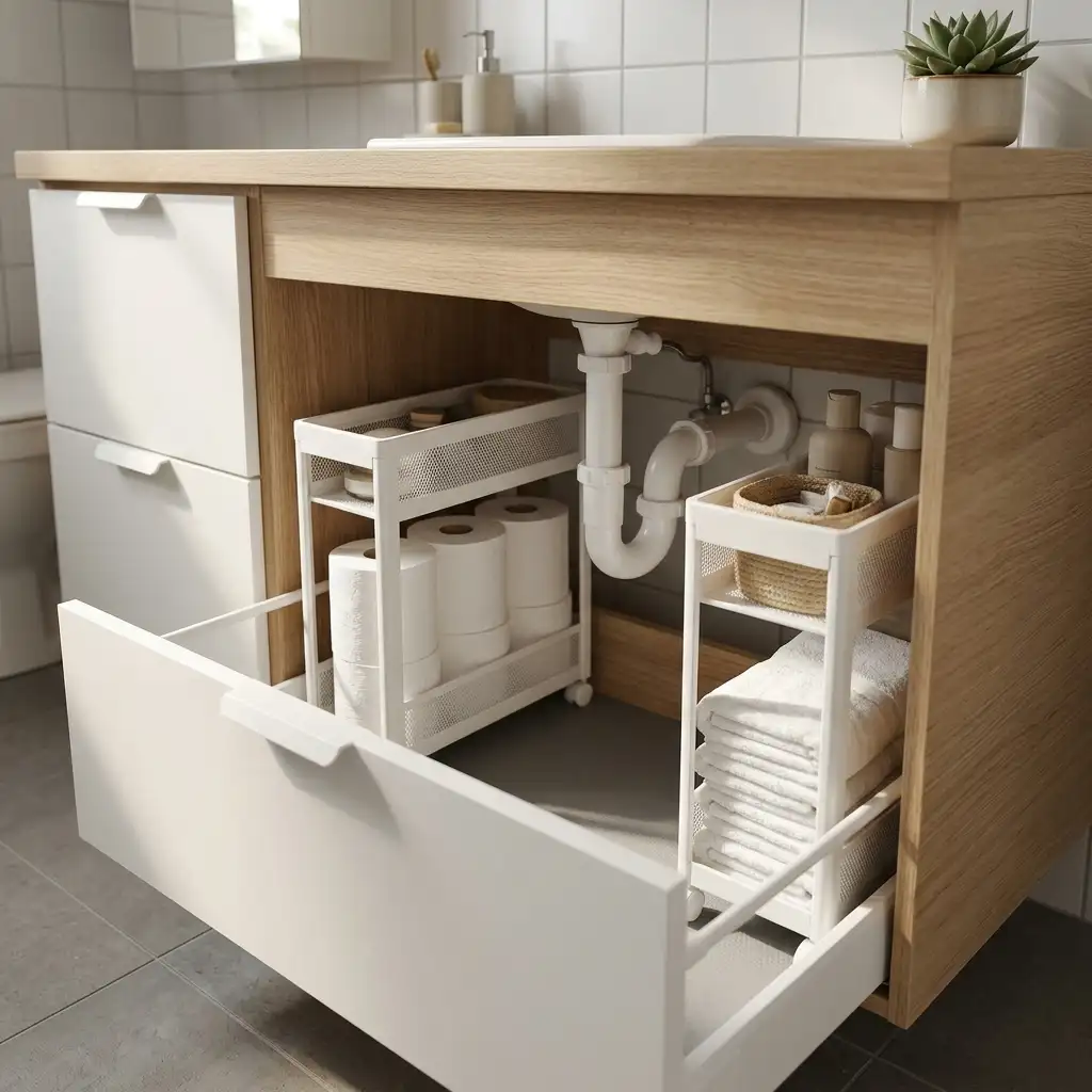 Conquer the Under-Sink Pipe Gap