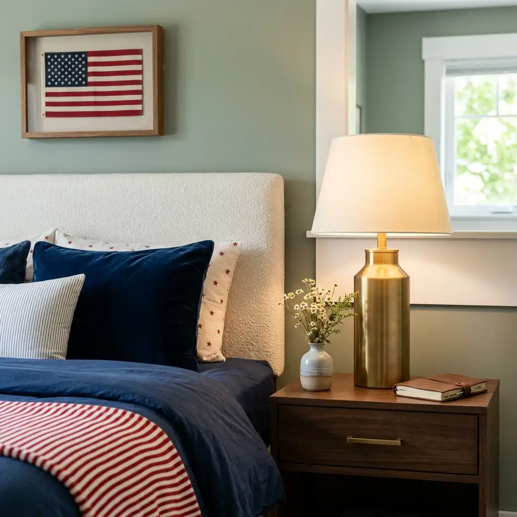 Accent with Metallic Gold or Brass