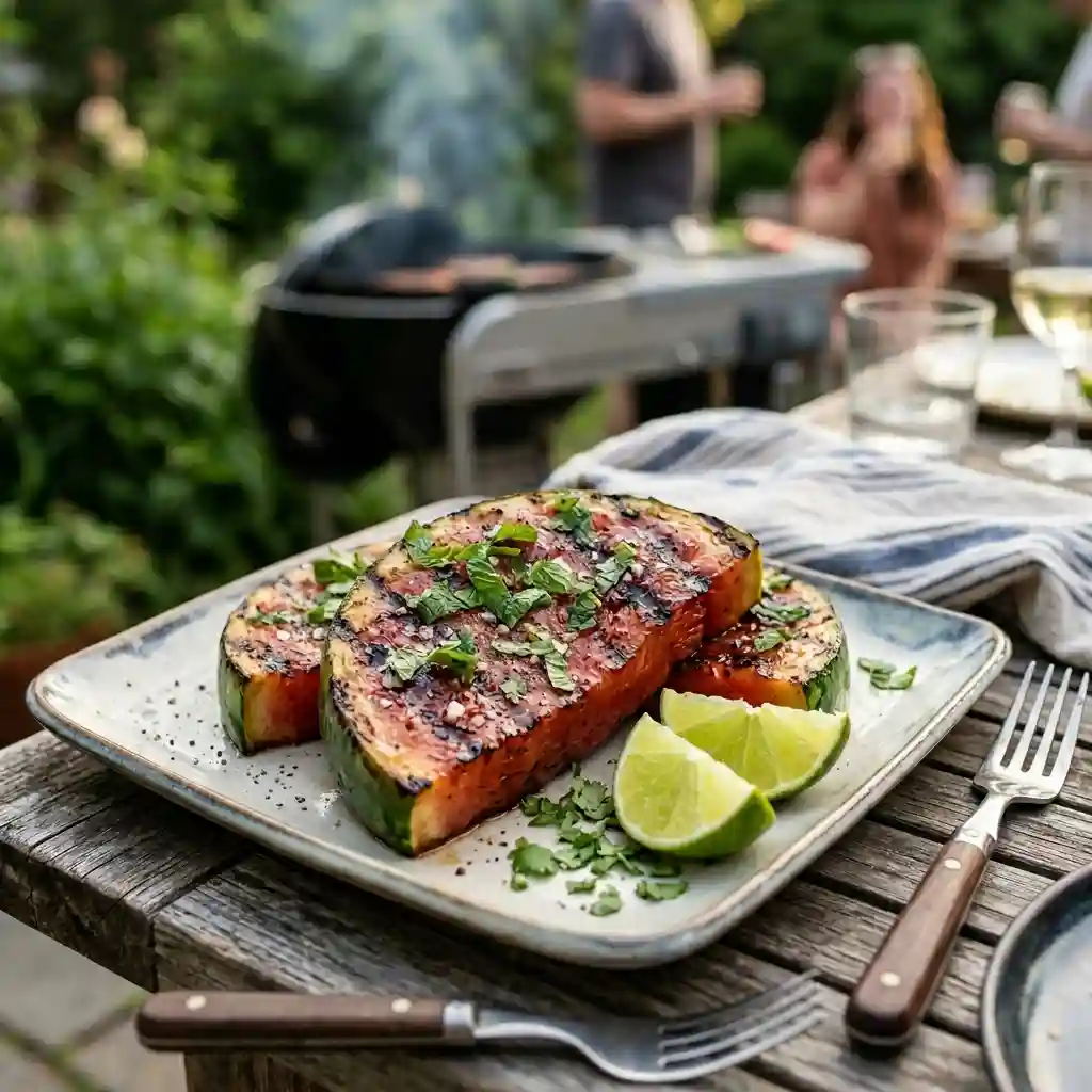 Grilled Watermelon Steaks