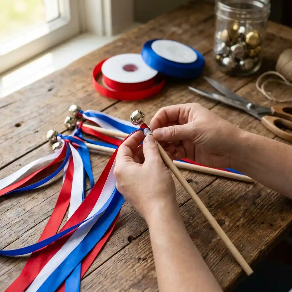 Ribbon Wands for Parades
