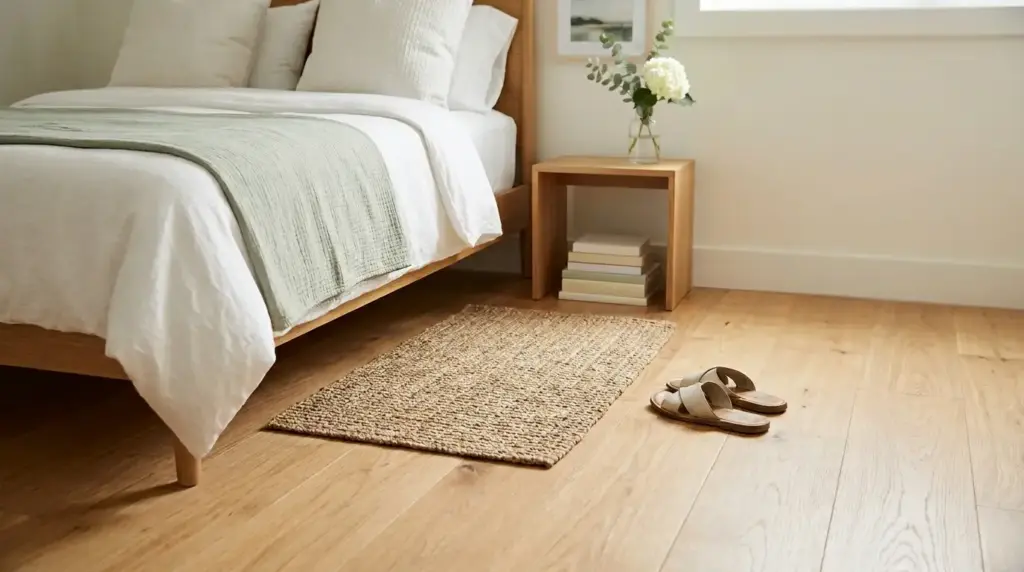 Use Light Layers, Not Heavy Rugs
