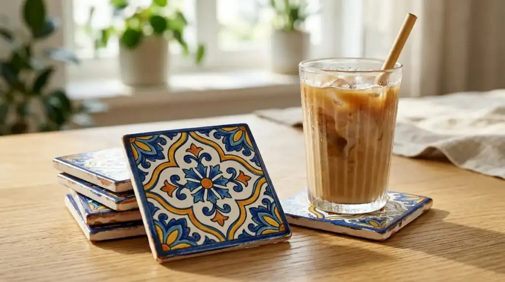 Bright Ceramic Coasters