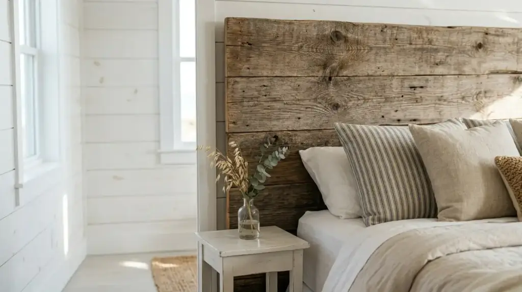 Introduce weathered wood textures