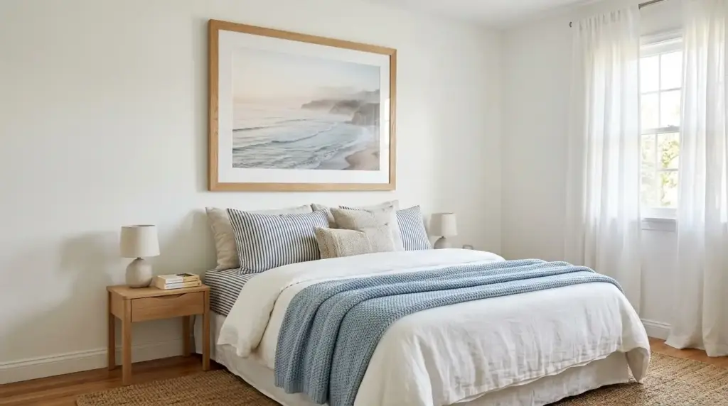 Hang large scale coastal photography