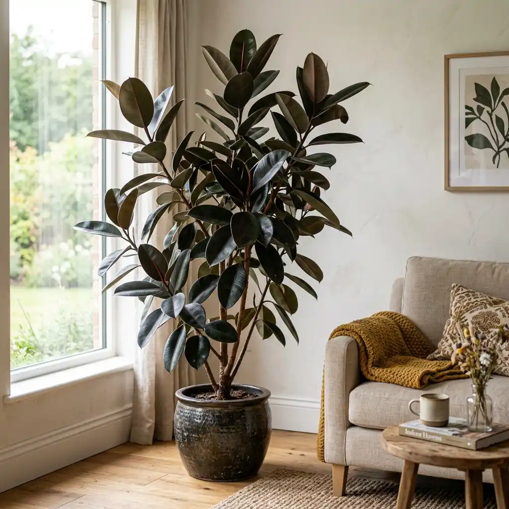 The Colorful Rubber Tree