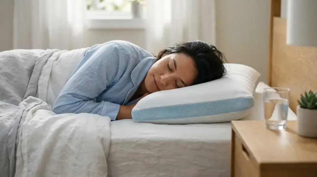 Swap to a Cooling Gel Pillow