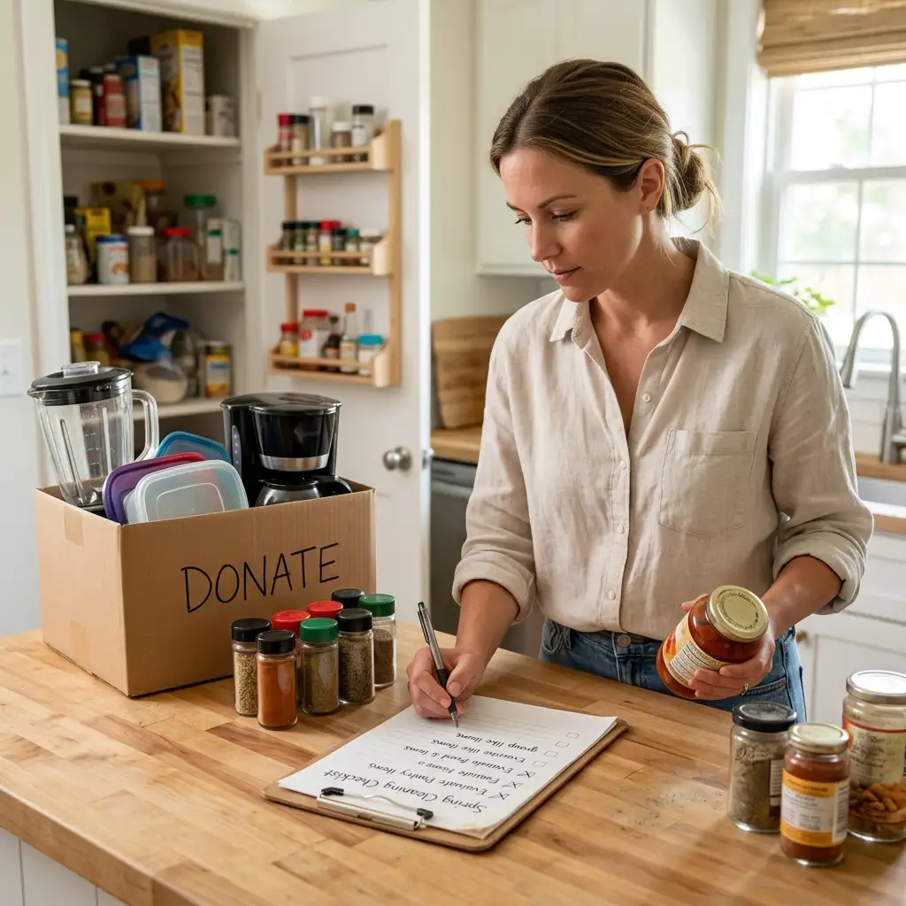 Declutter with a Spring Cleaning Checklist Organization Strategy
