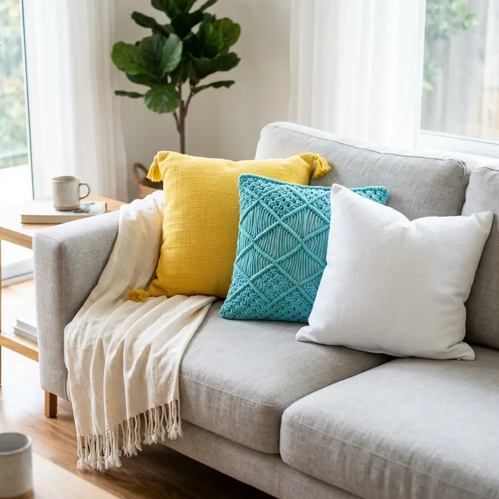 Rotate Your Throw Pillows