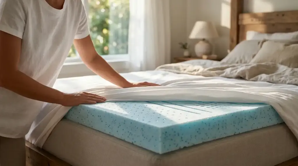 Gel-Infused Memory Foam Toppers