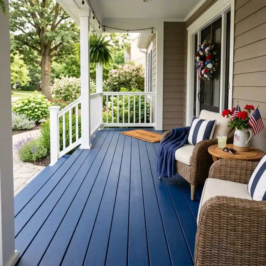 Painted Porch Floors