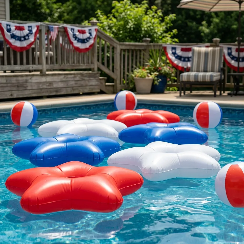 Floating Pool Decorations