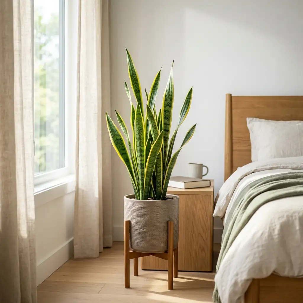 The Resilient Snake Plant
