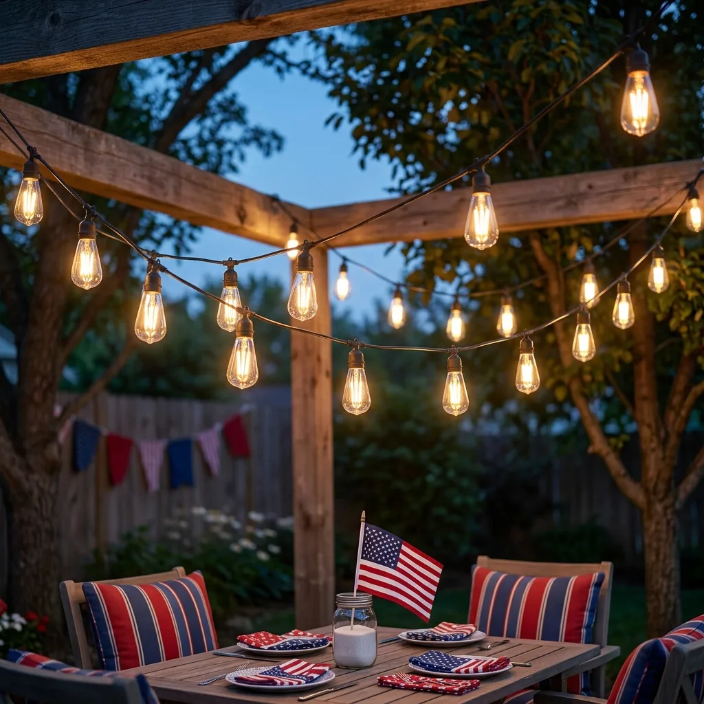 Warm White LED String Lights