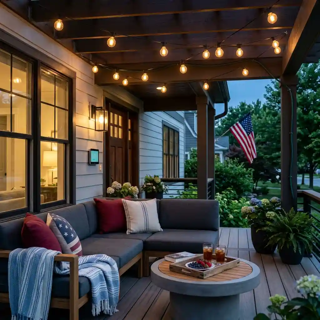 String Lights for Evening Ambience