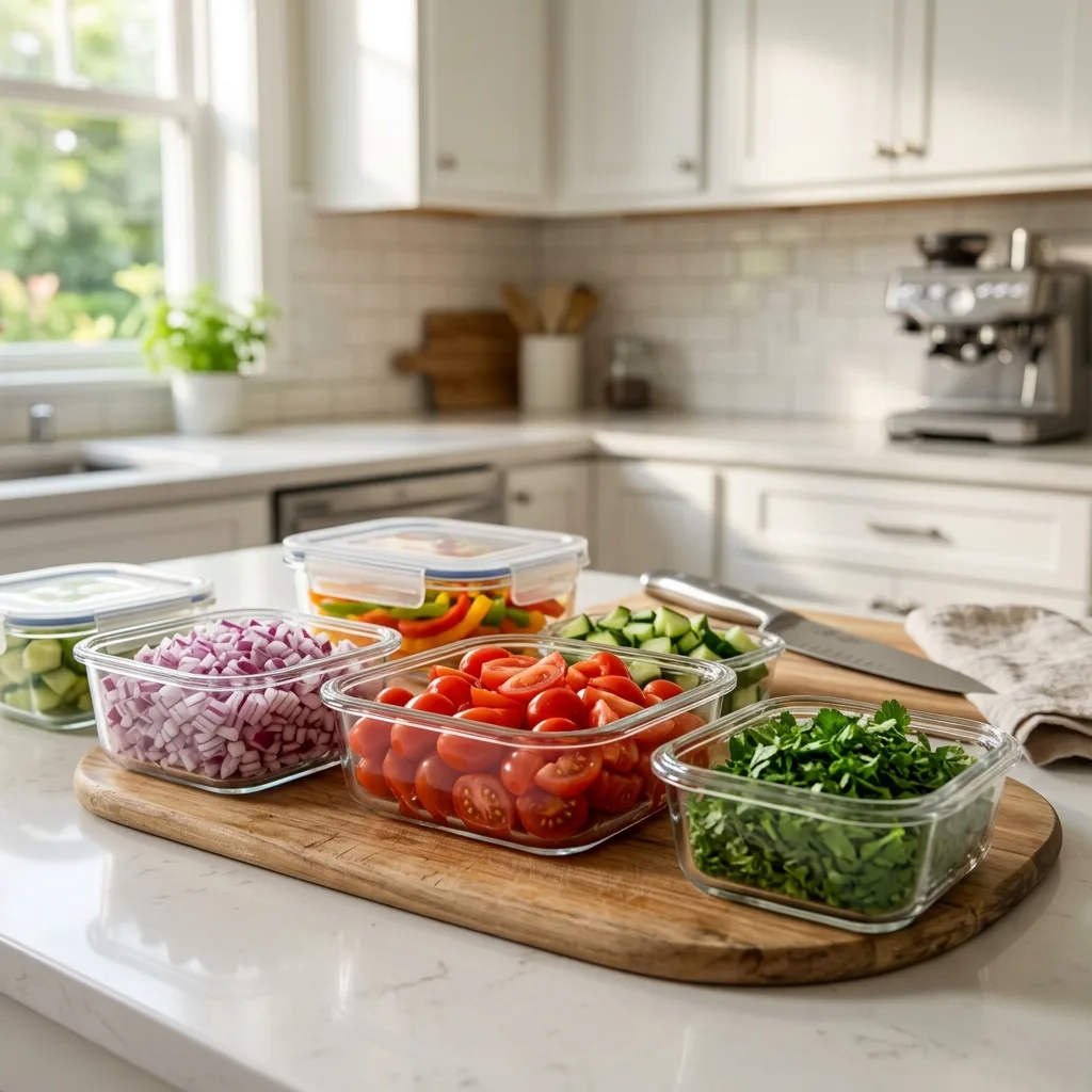 Pre-Chop and Prep Your Ingredients