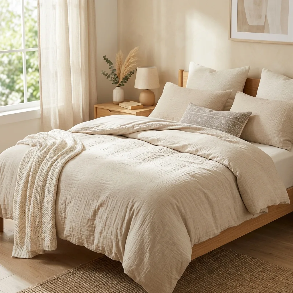 Washed Cotton Duvet Cover Set