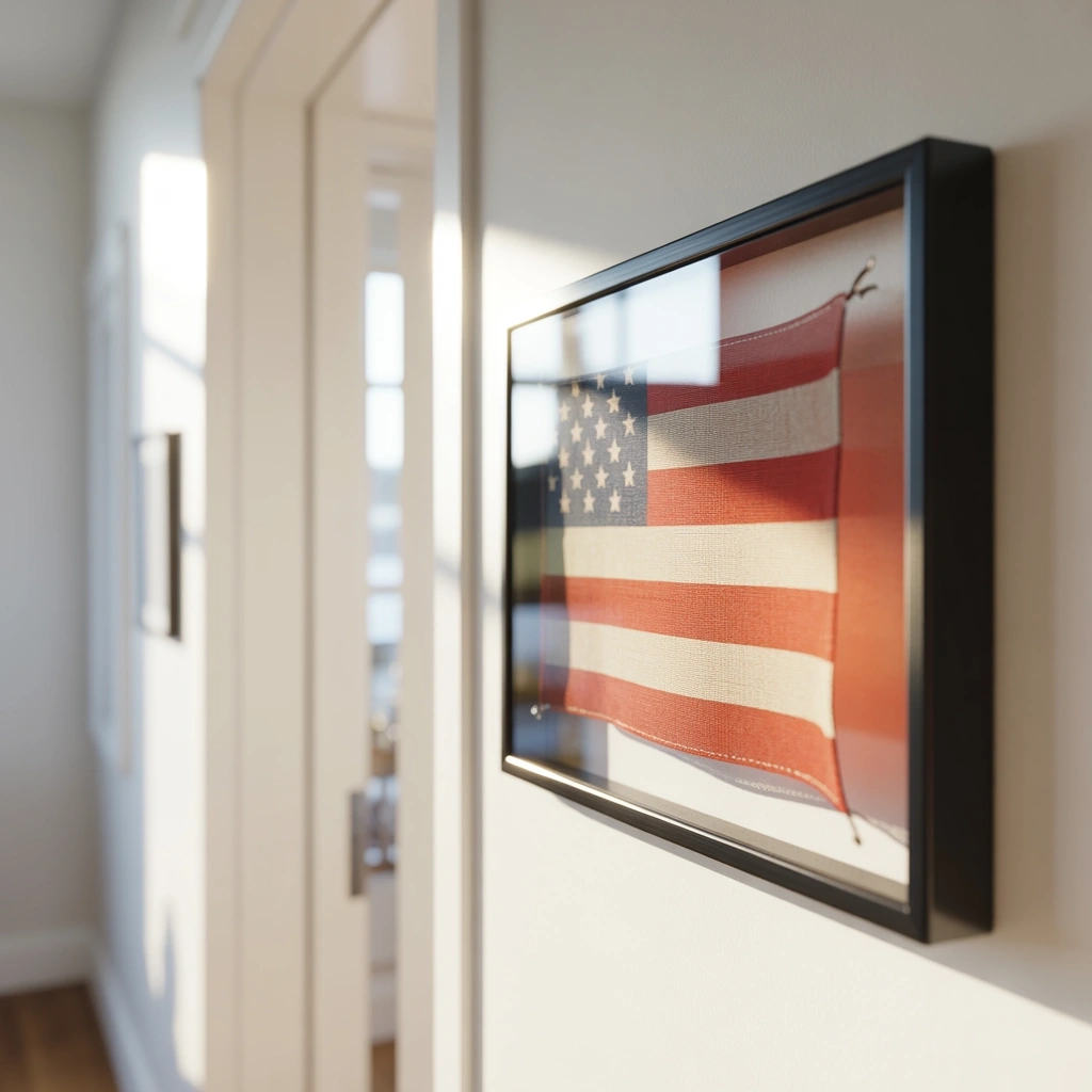 The Floating Glass Frame Trick