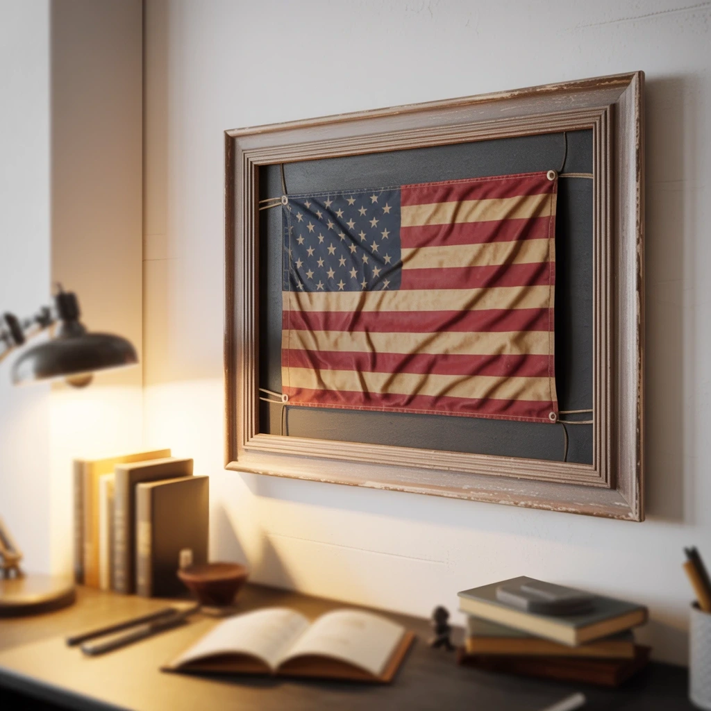 Framed Vintage Desk Prints